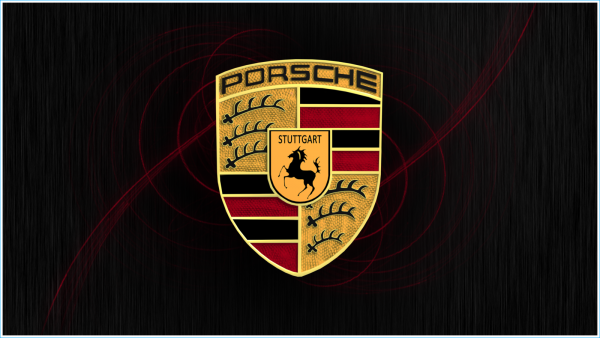 L`emblème de Porsche