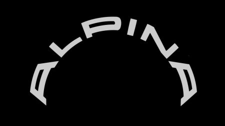 Type lettres logo Alpina