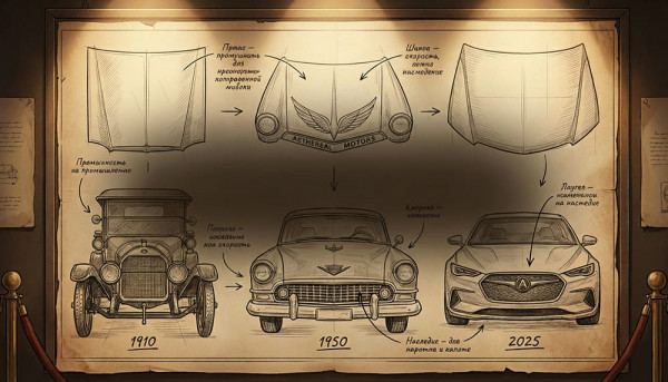 Comment le logo d'une voiture raconte